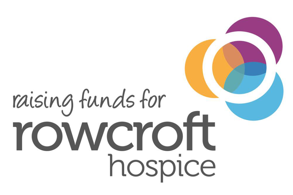 Raising funds for Rowcroft Hospice logo