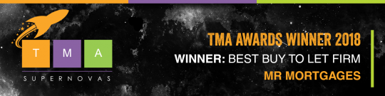 TMA 2018 award-winner logo. Mr Mortgages: Best Buy To Let firm